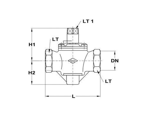 MOFÉM AHA vízfőcsap 3/4" (fagycsap) 113-0019-00