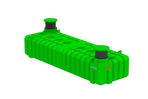 ROTO Rocube  15000L lapos bivalyerős folyadéktartály