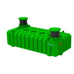 ROTO Rocube  10000L lapos bivalyerős folyadéktartály