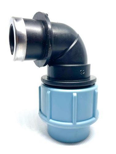 KPE Könyök 32x 1/2" BM