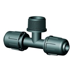 PET T idom külső menettel 16x1/2"x16 Mö
