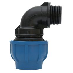 KPE könyök 25x1/2" KM /AI/