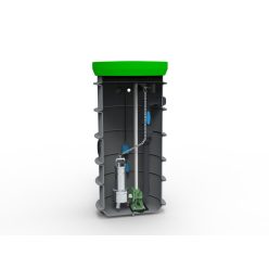   RoPump Ø600 x 1500 szennyvízátemelő szivattyúállomás egy DAB FEKA VS 750 szivattyúval