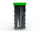 RoPump Ø600 x 1500 szennyvízátemelő szivattyúállomás egy DAB FEKA VS 750 szivattyúval