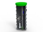 RoPump Ø600 x 1800 szennyvízátemelő szivattyúállomás egy DAB FEKA VS 750 szivattyúval