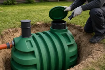 Karban tartási ellenőrző lista a 1000 literes RoSeptic szeptikus tartályhoz