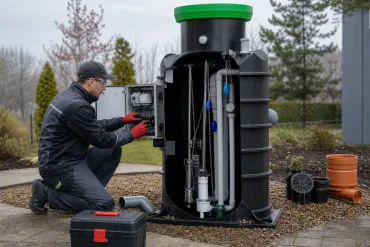 RoPump Ø1000 x karbantartás: helyes méretezés és ápolás